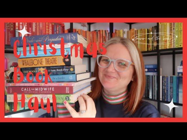 Christmas Book Haul | Lauren and the Books