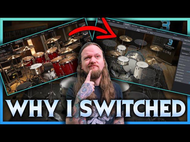 Why I Switched From EZ Drummer 3 to Superior Drummer 3..