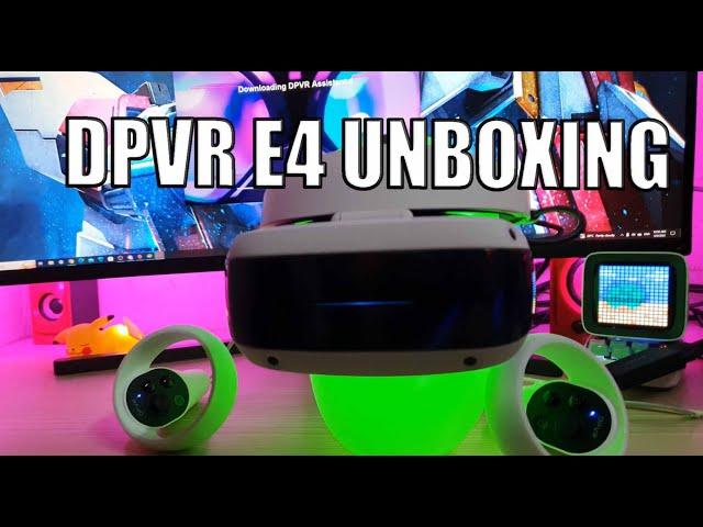 DPVR E4 New PCVR 2023 Unboxing