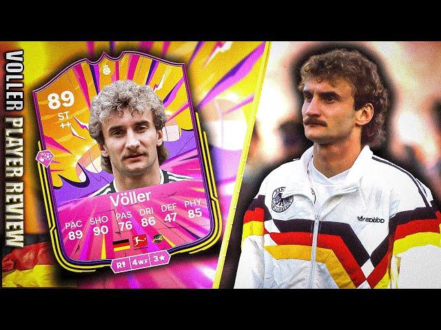 FORGOTTEN UNSTOPABLE STRICKER! 89 HERO VOLLER PLAYER REVIEW! EAFC 25 ULTIMATE TEAM