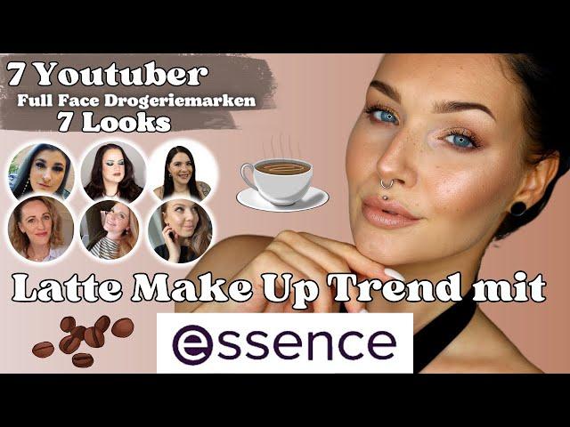 Essence Full Face  Latte Make Up Trend mit Drogerieprodukten