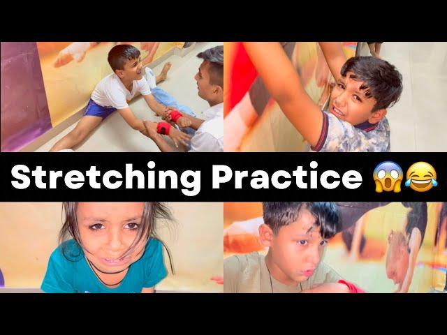 Stretching Practice || Students Crying  || Full Split || Gymnastics Practice || Vlog -31