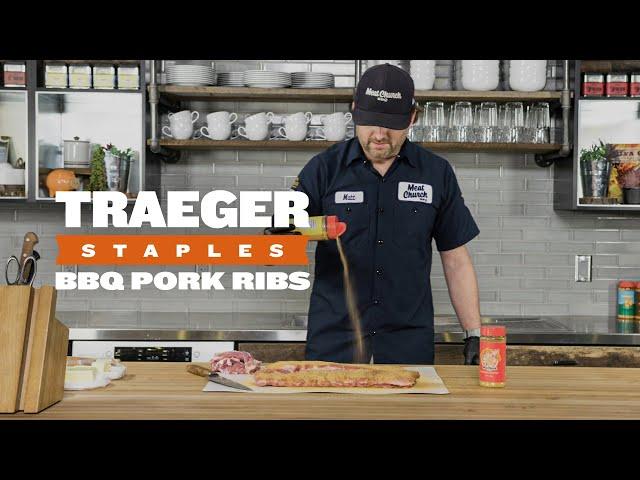 How to Cook BBQ Pork Ribs with Matt Pittman from Meat Church BBQ | Traeger Staples