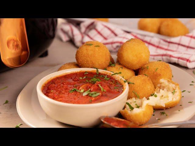 Arancini How To - Love Your Leftovers | Satisfry Air Fryer Large 26510-56 | Russell Hobbs