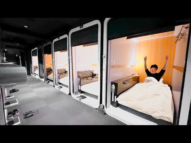 3 Days inside Japan’s Luxury Capsule Hotel | The First Cabin Tokyo 