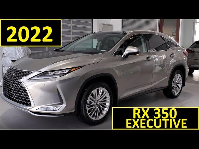2022 Lexus RX 350 Executive Package Review of Features and Walk Around Luxury Style
