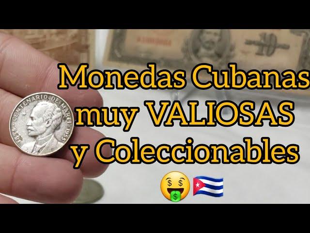 Monedas Cubanas VALIOSAS  Monedas de Cuba para coleccionar Peso Cubano de Plata y Oro - ABC