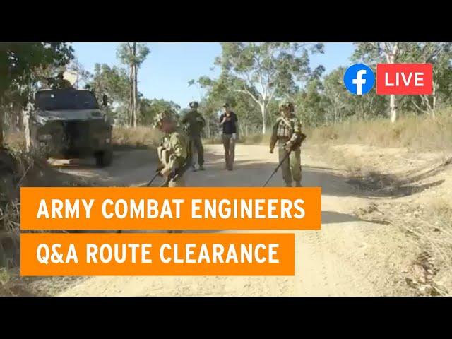 Army Combat Engineers Q&A Route Clearance