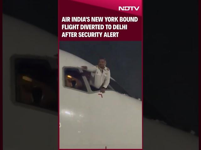 Air India Flight News | New York-Bound Flight Diverted To Delhi After Security Alert, Says Air India