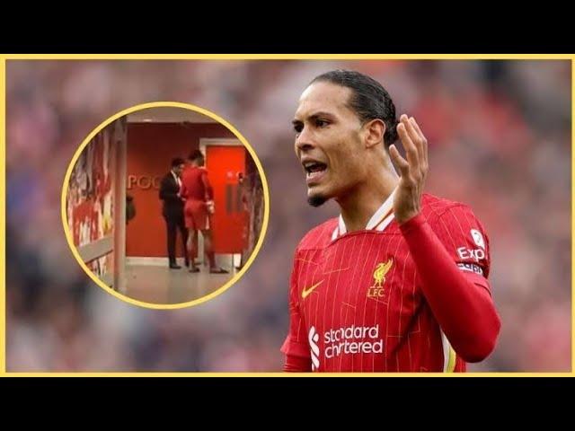 Virgil van Dijk CHATTING with PSG chiefs What happened!?