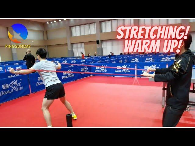 How to warm-up in table tennis | Part 2