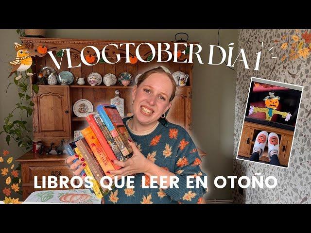 Día 1 VLOGTOBER en LONDRES - Libros que leer en OTOÑO