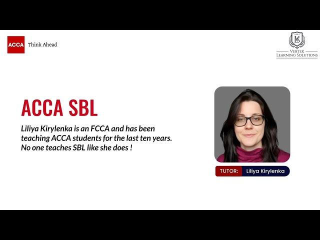 Prepare and Pass Your ACCA Exams With Vertex
