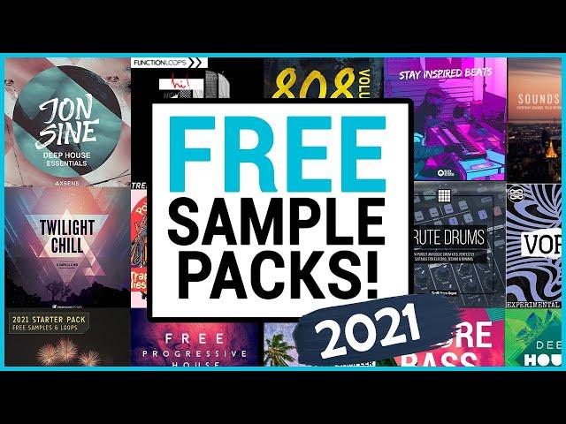 The 50 Best FREE Sample Packs in 2021 for ANY GENRE! (32GB+ TOTAL)