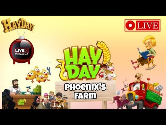 Hay Day Adventures Begin: Live with Phoenix; Day -62.0| #Hayday #hayday #phoenix #spidy #playzone