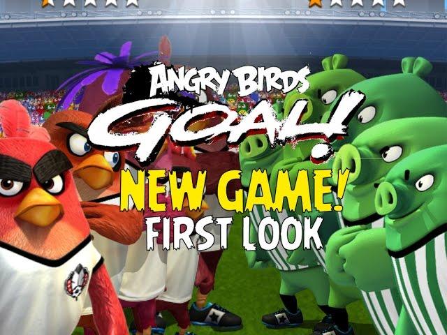 First Look at ANGRY BIRDS GOAL! Brand NEW Sports Game by Rovio