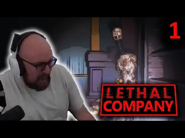 FIRST TIME PLAYING, BLIND RUN | Blue Plays Lethal Company Ep. 1