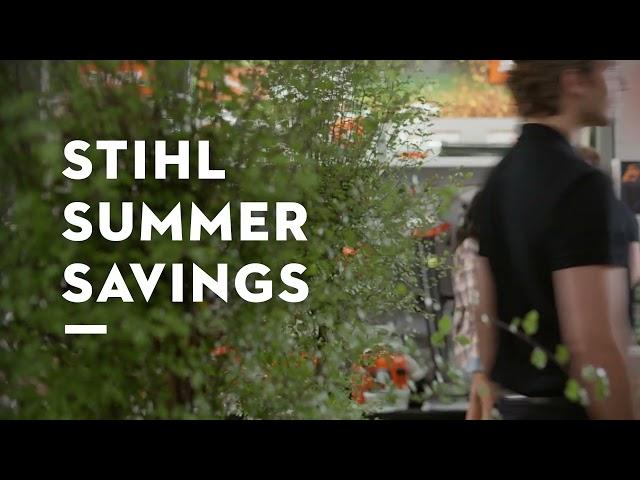 STIHL Summer TV Ad – Summer Savings (15 sec)