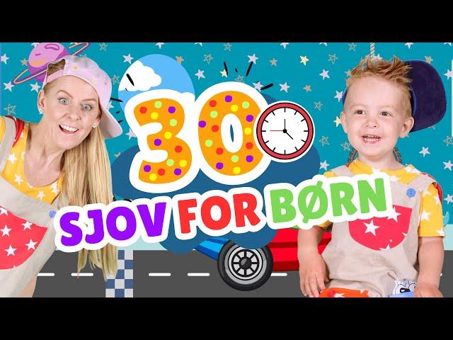  Children's songs | 30 minutes | Children's music and children's TV with Maja & Mingus