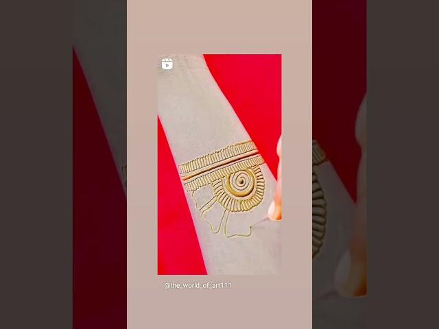 Sakshi Chaudhary mehndi art #mehndi #shortvideo #mehndidesign