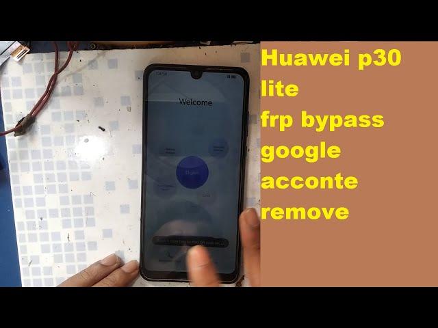 Huawei p30 lite frp bypass 100000000%