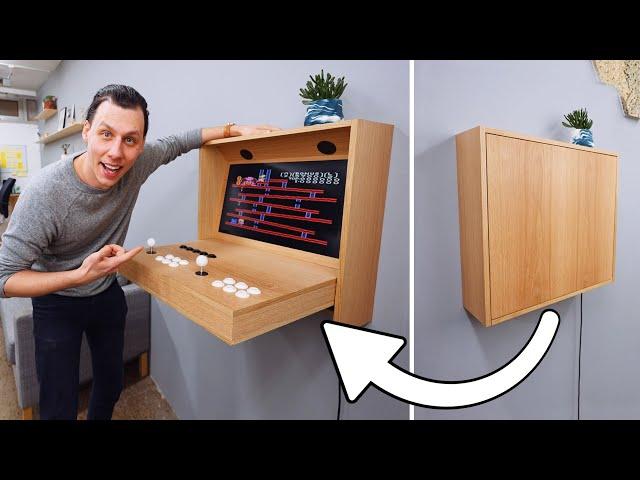 This Arcade Machine is hidden in plain sight! And This is how I Built It!