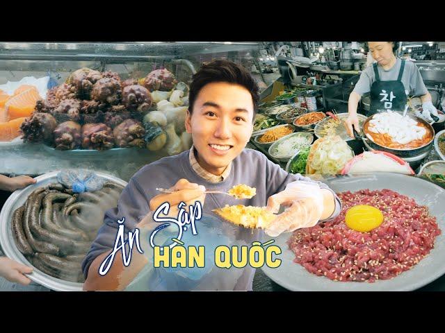 Chợ Gwangjang - Thiên Đường Ăn Uống |Du lịch ẩm thực Hàn Quốc #4