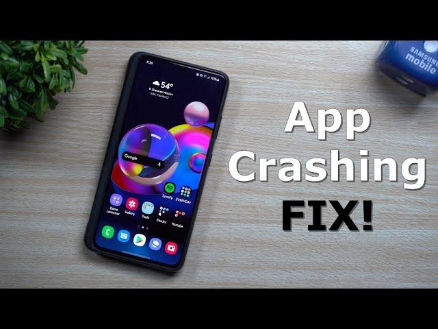 Apps Crashing! Here's The Simple Fix