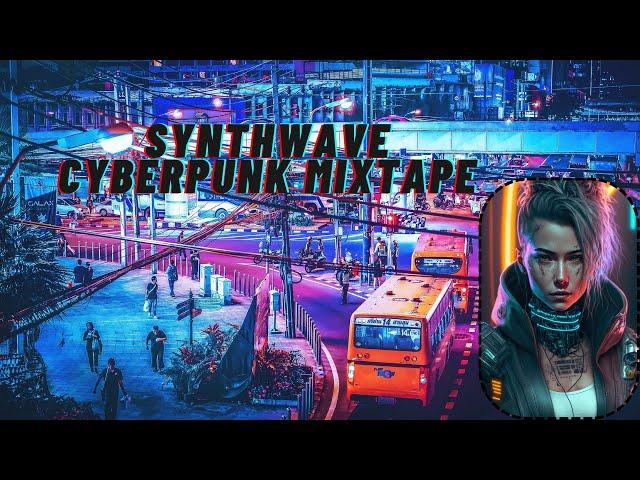 CYBER  CITY  [ synthwave - vaporwave - retrowave MIX ]