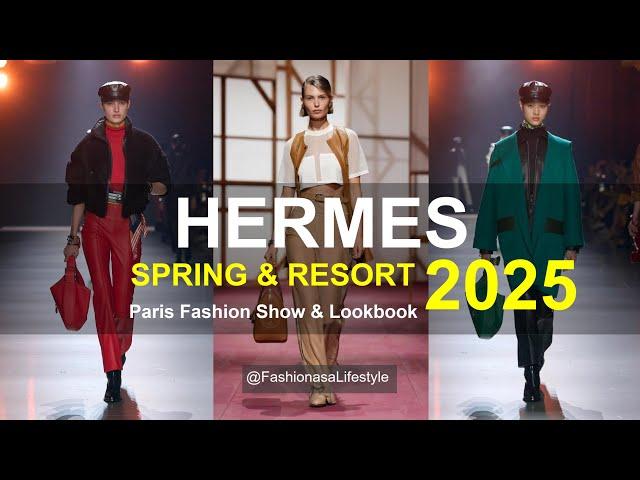 HERMES SPRING & RESORT 2025 FASHION TRENDS