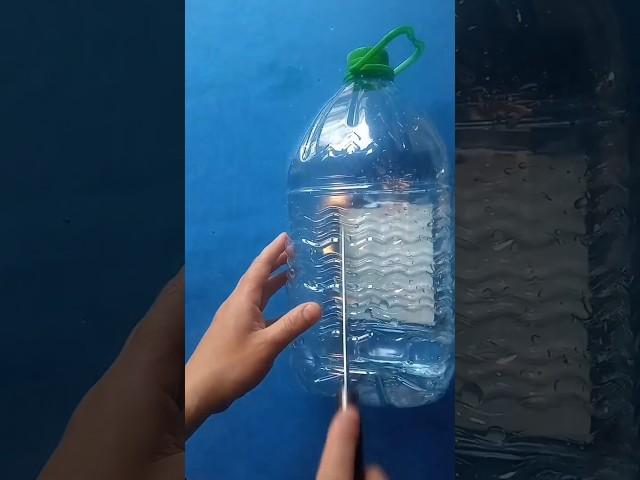 Надо просто разрезать бутылку на 2 части #diy #garden #сделайсам #своимируками