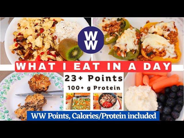 WHAT I EAT IN A DAY & SMALL FOOD PREP | WW POINTS AND CALORIES | WEIGHT WATCHERS