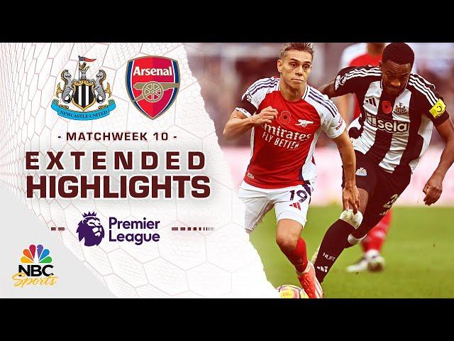 Newcastle United v. Arsenal | PREMIER LEAGUE HIGHLIGHTS | 11/2/2024 | NBC Sports