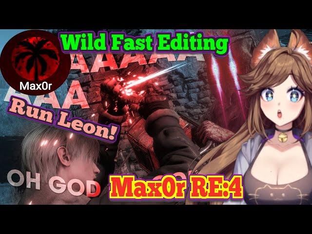 [Leon Going Through It] Max0r Resident Evil 4 Reaction