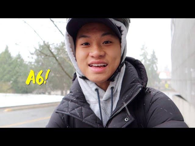 SEHARI KULIAH MUSIM DINGIN DI AMERIKA! CANTIKKK BANGET!