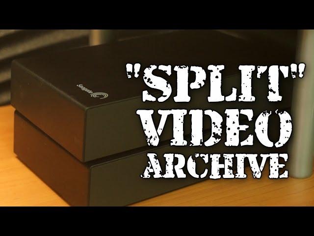 Split Video Archive (DIY NAS)