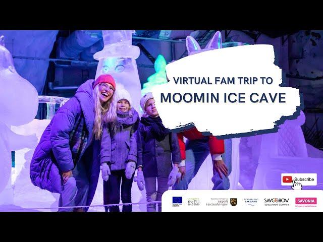 Virtual Fam Trip to Northern Savo Lakeland: Vesileppis & Moomin Ice Cave