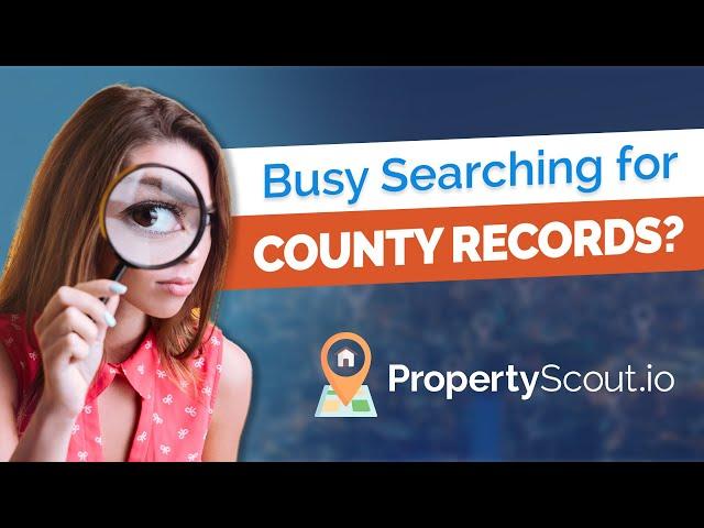 Busy Searching for County Records