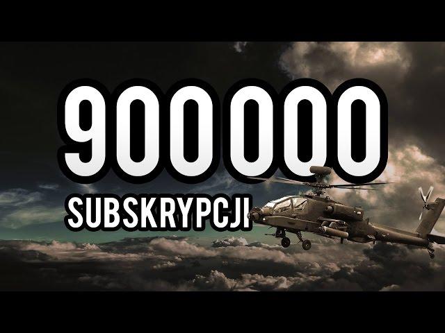 900 000 widzów - Dziękuję!