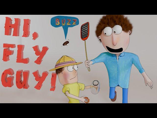 Hi Fly Guy ANIMATED STORYBOOK Written by Tedd Arnold Animated by 5 Mins With Uncle Ben