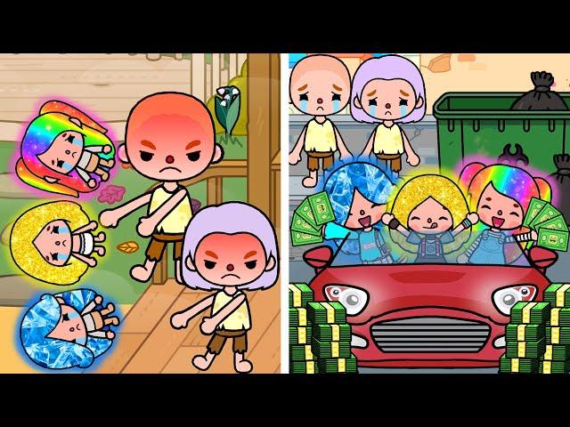 Bad Parents Sell My Diamond Hair For Money | Sad Story | Toca Life Story | Toca Boca