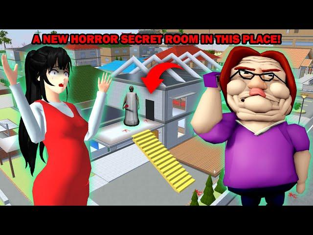 HORROR SECRET!! THERE'S A NEW GRANNY HORROR SECRET ROOM IN THIS PLACE || SAKURA SCHOOL SIMULATOR