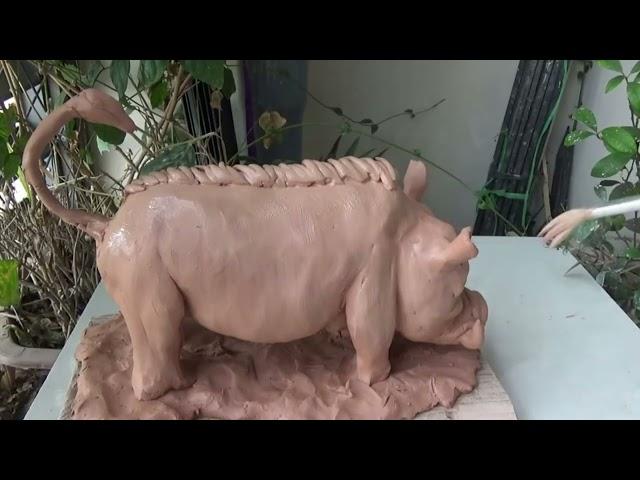 Sculpting Clay Wild Animals: DIY Clay Sculpture Easy Lessons