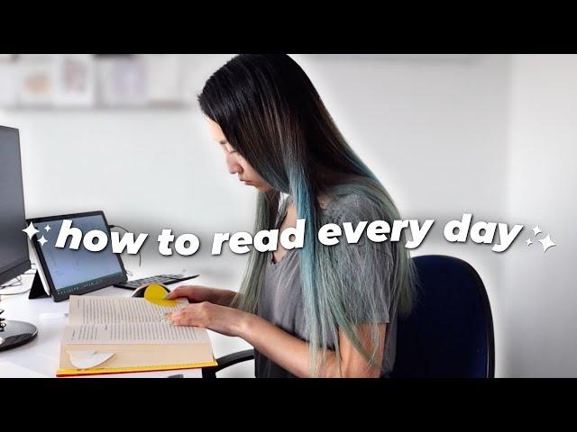 How to Start a BOOK READING HABIT the ultimate guide for beginners to read every day