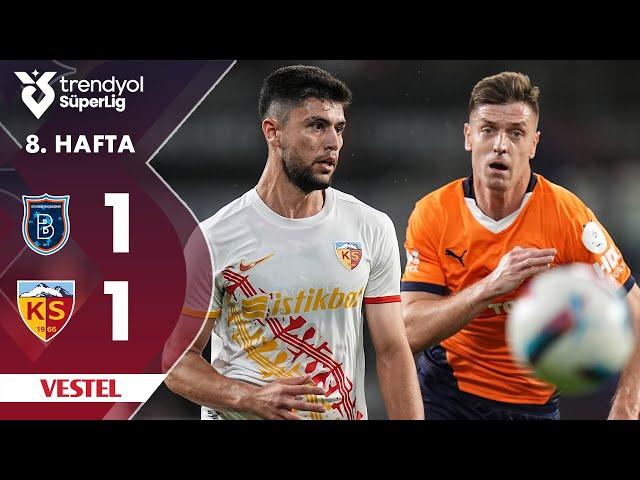 Vestel | Başakşehir (1-1) Kayserispor - Highlights/Özet | Trendyol Süper Lig - 2024/25