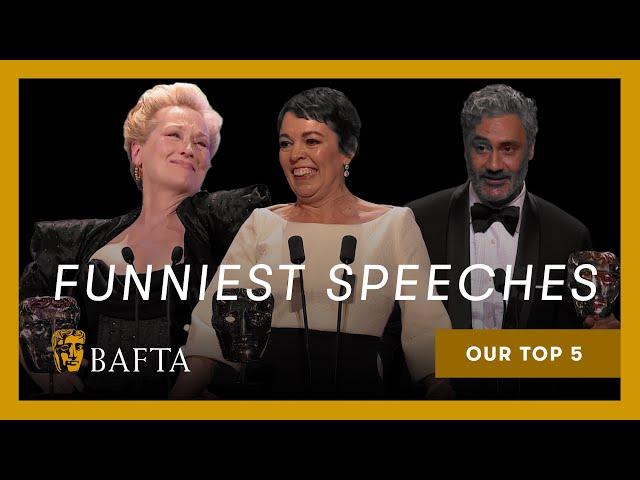 Meryl Streep, Olivia Colman, Taika Waititi and more...  | Top 5 hilarious BAFTA speeches