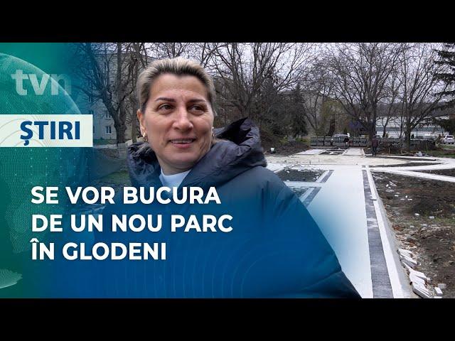 SE VOR BUCURA DE UN NOU PARC ÎN GLODENI