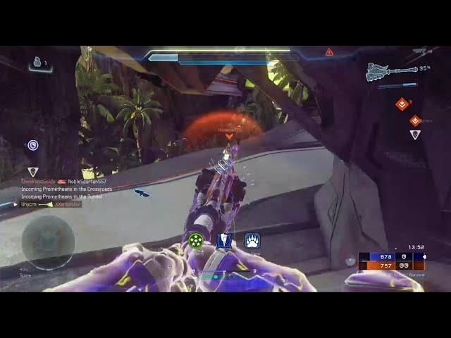 Atriox Plays Halo and Dominates Red Team with Tartarus‘ Gavel