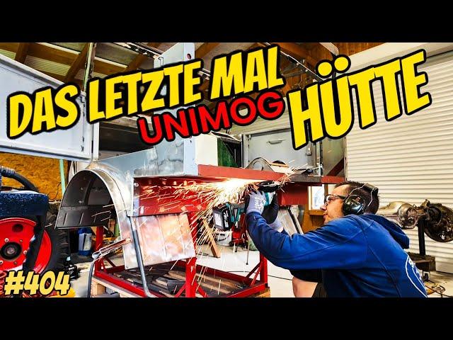 Die ERLÖSUNG | Die Hütte ist FERTIG ! | Unimog 421 weigert sich | Glanz der Teile | #vlog 404