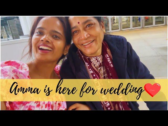 Amma నా పెళ్లి కోసం USA వచ్చేసింది || Milo emotional reaction #minivlog weddingseries